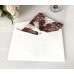 Red Wedding Invitation Thank You Card Laser Cut Slap-up Invitation Card